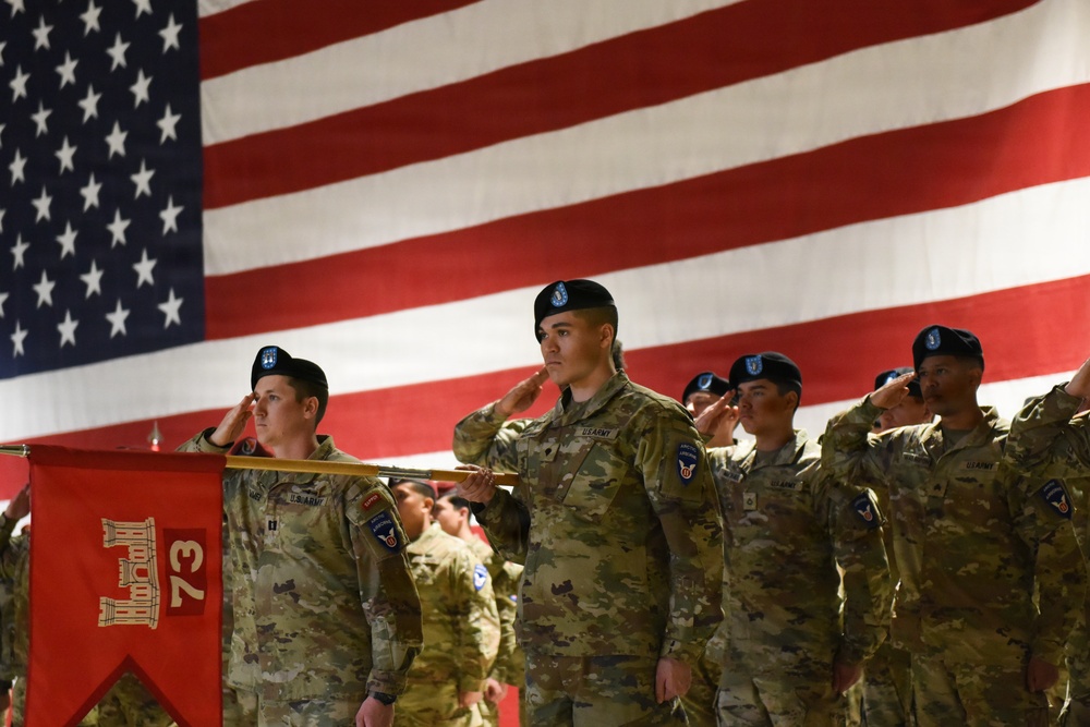6th Division Engineer Battalion activation ceremony