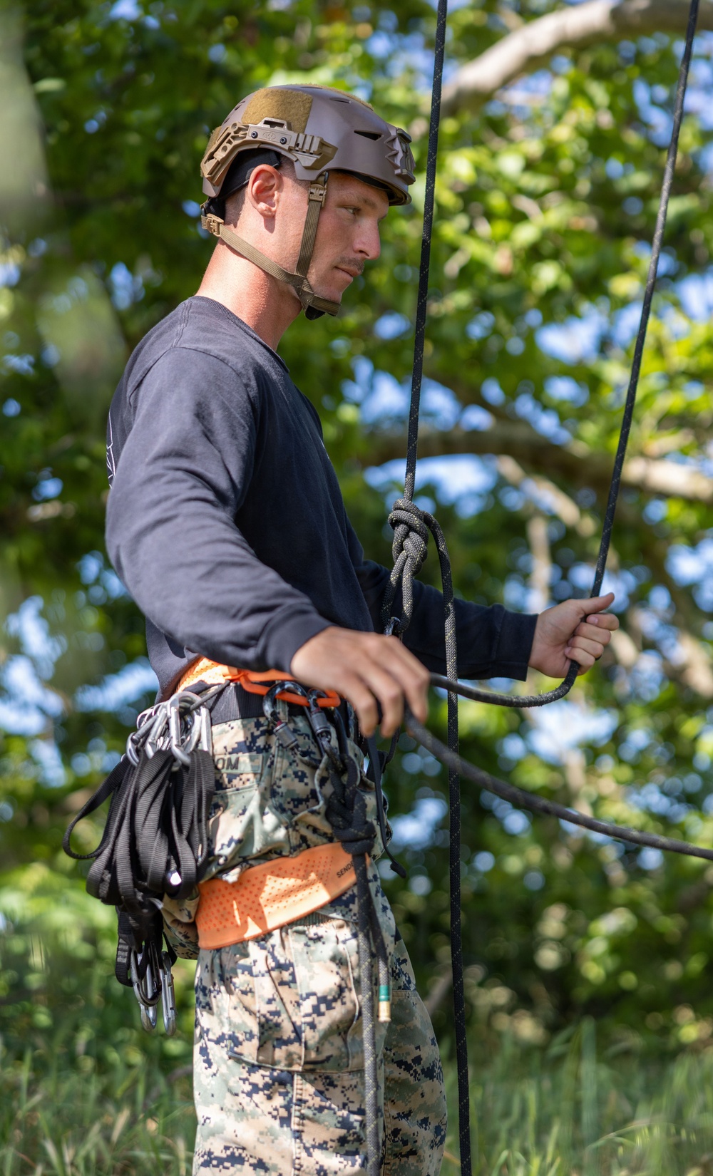 BLT 2/4 participates in Assault Climbers Course