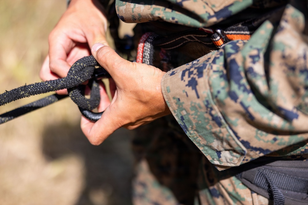 BLT 2/4 participates in Assault Climbers Course