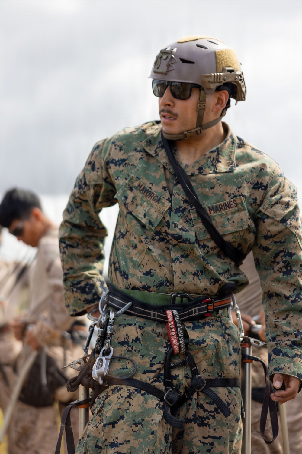 BLT 2/4 participates in Assault Climbers Course