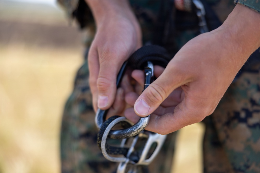 BLT 2/4 participates in Assault Climbers Course