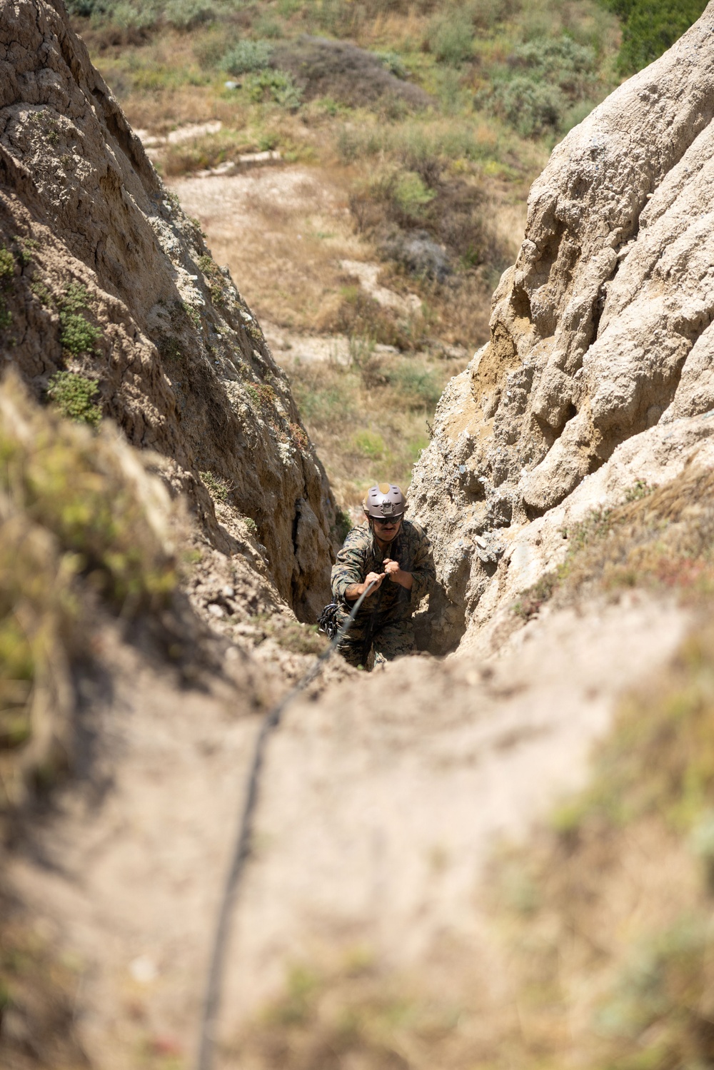 BLT 2/4 participates in Assault Climbers Course