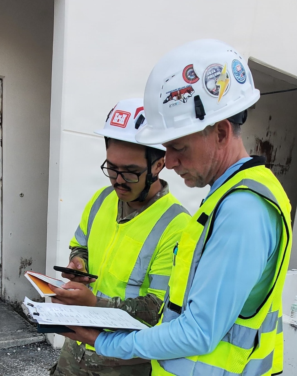 249th Continues work in Saipan Post Sinlaku