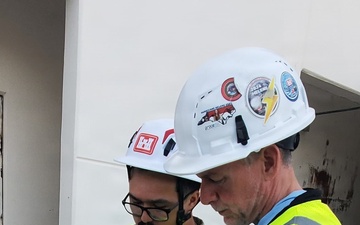 249th Continues work in Saipan Post Sinlaku