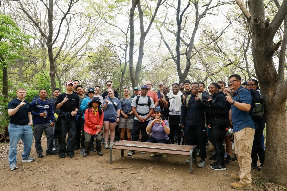 1SIG BDE Signal Month: 1st Signal Brigade Soldiers conduct Mountain Hike in South Korea.