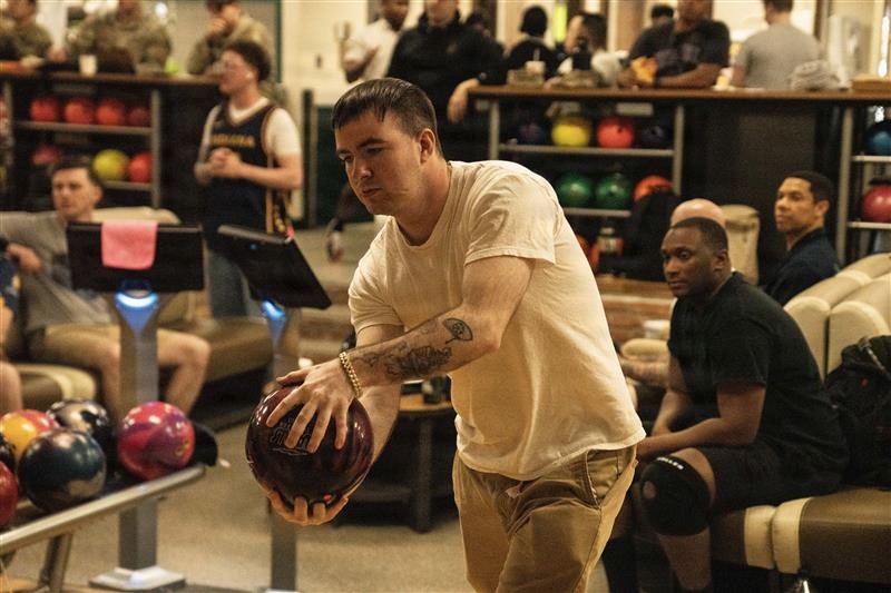 1SIG BDE Signal Month: 1st Signal Brigade Soldiers compete in a Bowling Tournament at Camp Walker.