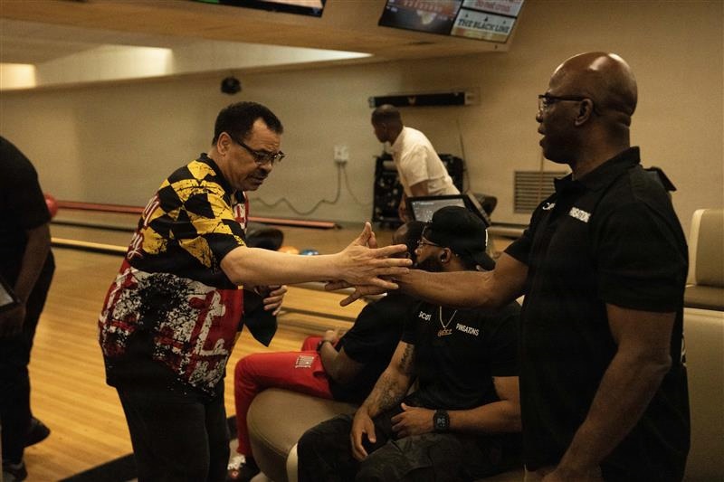 1SIG BDE Signal Month: 1st Signal Brigade Soldiers compete in a Bowling Tournament at Camp Walker.