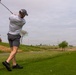 1SIG BDE Signal Month: 1st Signal Brigade Soldiers compete in Golf Scramble.