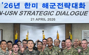 Leadership of U.S., Republic of Korea navies deepen alliance in strategic dialogue