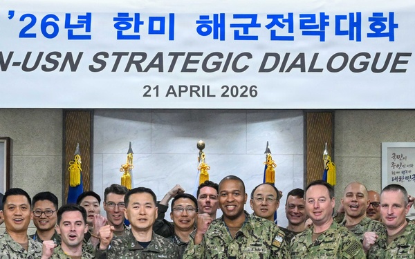 Leadership of U.S., Republic of Korea navies deepen alliance in strategic dialogue