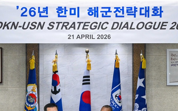 Leadership of U.S., Republic of Korea navies deepen alliance in strategic dialogue