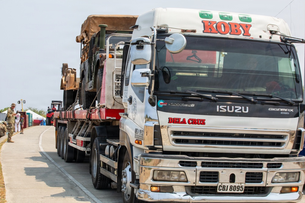 Balikatan 2026: 25th ID Soldiers download vehicles in preparation for counter landing live fire exercise in the Philippines