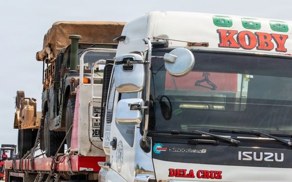 Balikatan 2026: 25th ID Soldiers download vehicles in preparation for counter landing live fire exercise in the Philippines