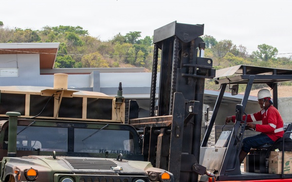 Balikatan 2026: 25th ID Soldiers download vehicles in preparation for counter landing live fire exercise in the Philippines