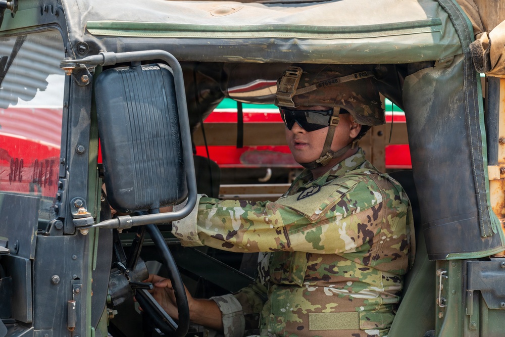 Balikatan 2026: 25th ID Soldiers download vehicles in preparation for counter landing live fire exercise in the Philippines