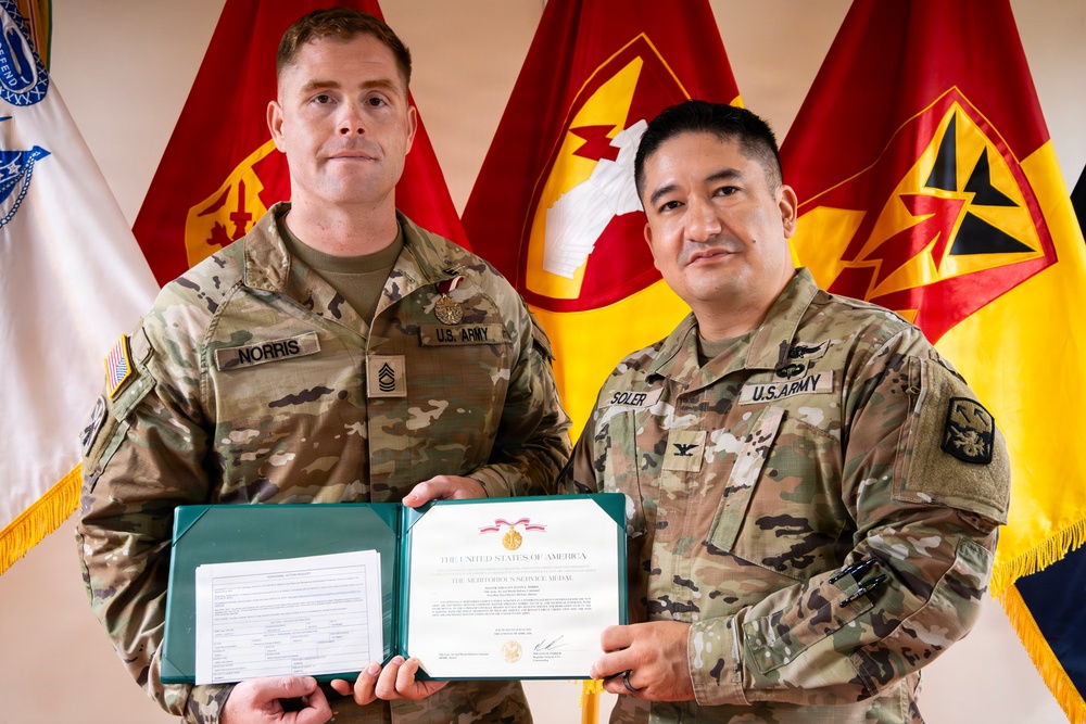 94th AAMDC G33 Operations NCO says farewell