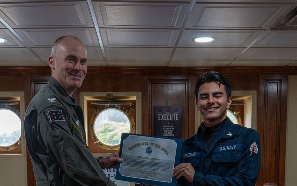 George Washington Awards Warfighter of the Week
