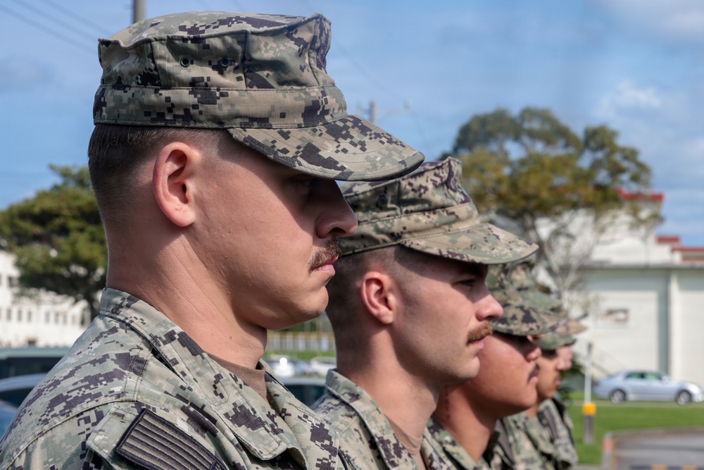 5th Air Naval Gunfire Liaison Company awards Sailors the Navy and Marine Corps Achievement Medal
