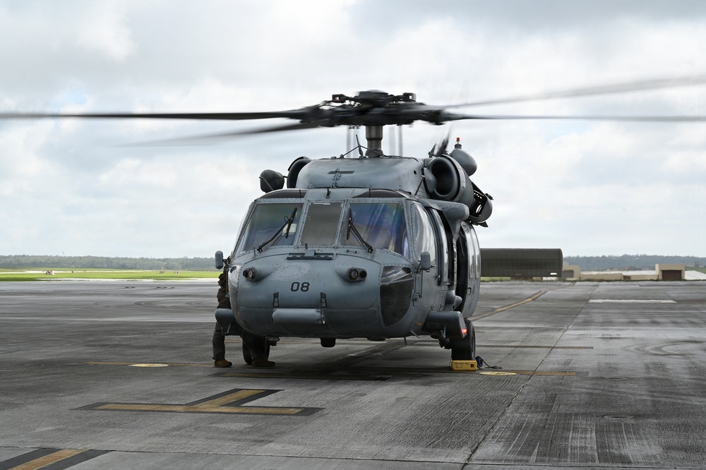 HSC-25S and Federal Communication Commission Helicopter Takeoff
