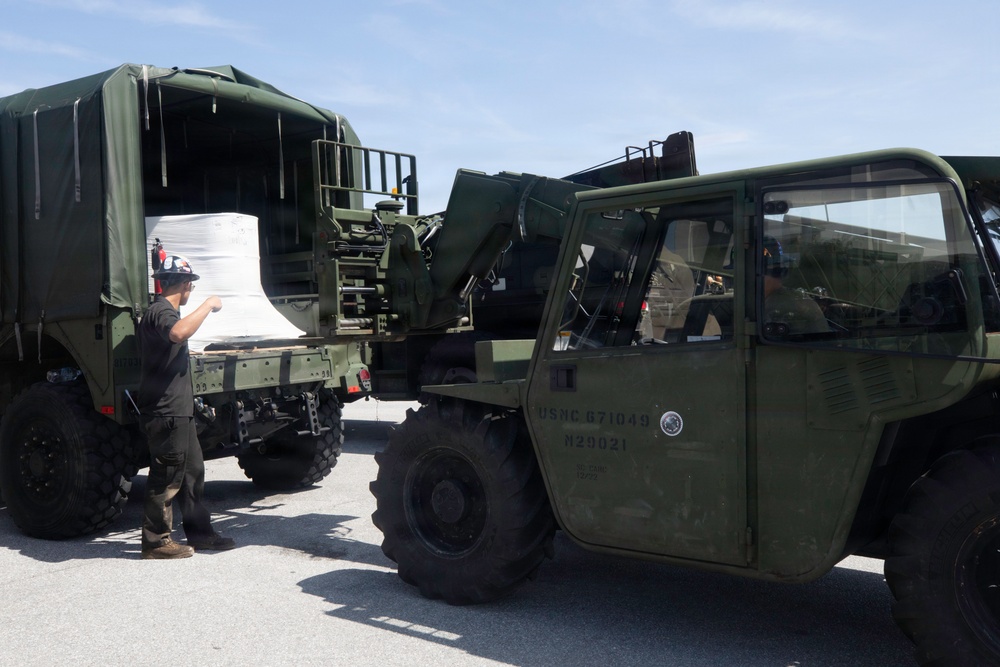 3rd Maintenance Battalion Conducts Routine Vehicle Maintenance