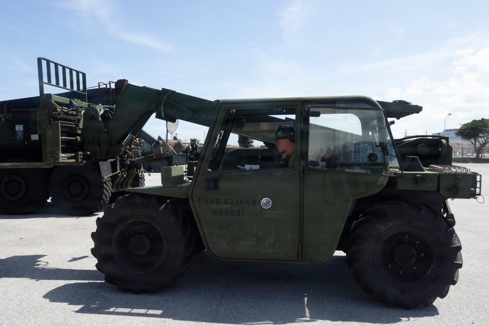 3rd Maintenance Battalion Conducts Routine Vehicle Maintenance