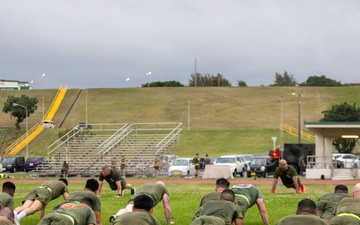 Always Ready: Commanding General of 3rd Marine Logistics Group Hosts a Motivational Run