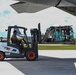 36th Logistics Readiness Squadron loads heavy machinery for Humanitarian Aid for Commonwealth Northern Mariana Islands departure