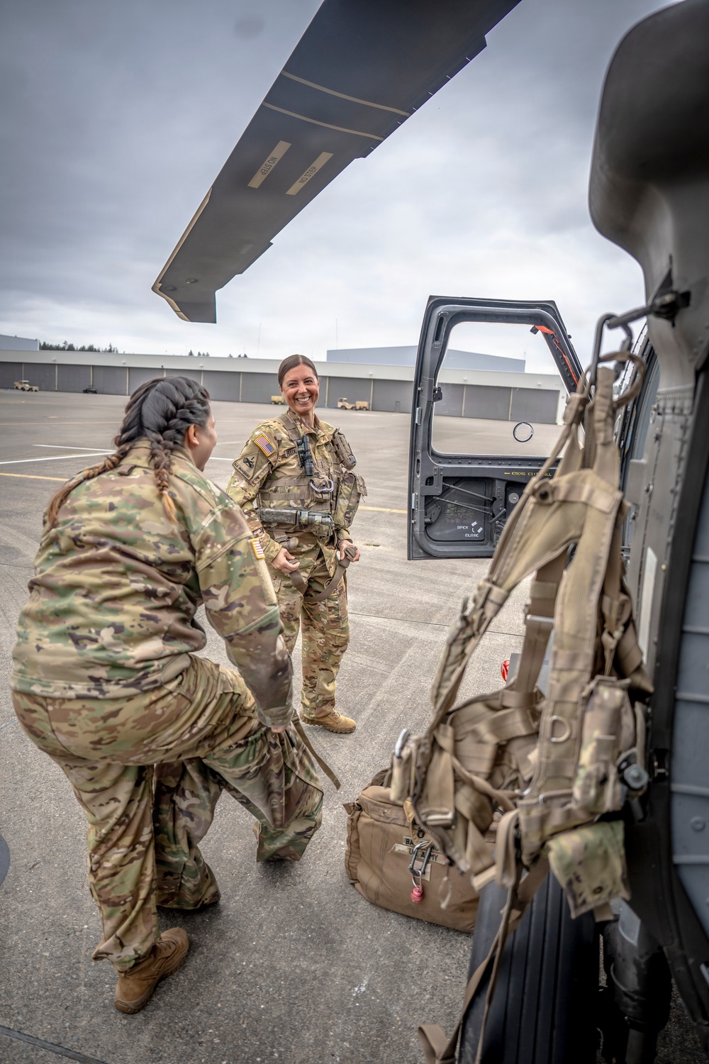 From the skies of southern France to the cockpit: A Washington Guard aviator’s long flight to purpose