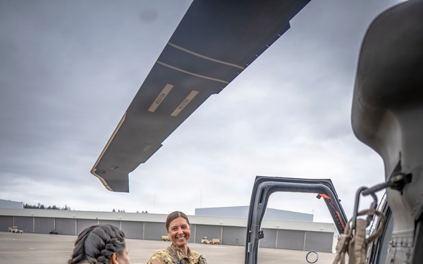 From the skies of southern France to the cockpit: A Washington Guard aviator’s long flight to purpose