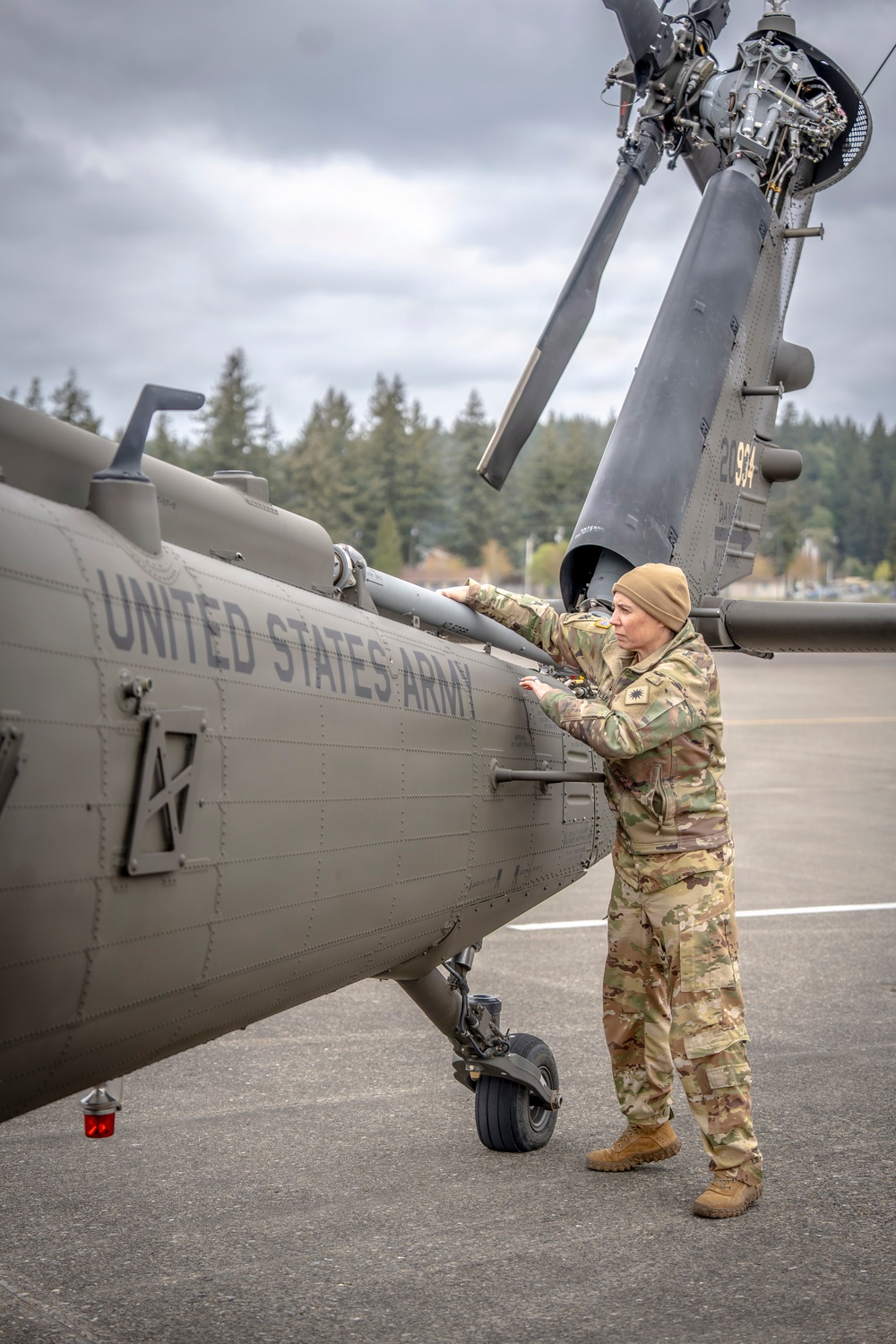 From the skies of southern France to the cockpit: A Washington Guard aviator’s long flight to purpose