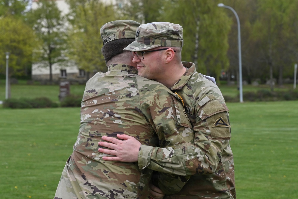 Promotion And Reenlistment Ceremony