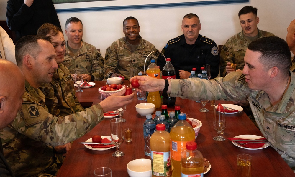 KFOR conducts religious leader engagement with Orthodox Church in North Mitrovica