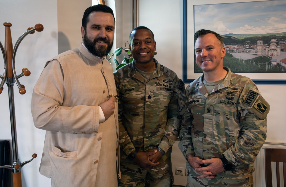 KFOR conducts religious leader engagement with Orthodox Church in North Mitrovica