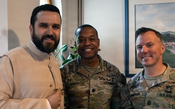 KFOR conducts religious leader engagement with Orthodox Church in North Mitrovica