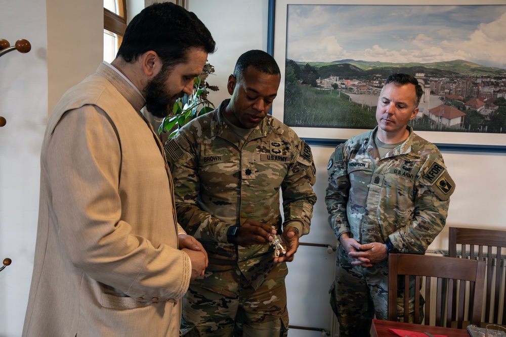 KFOR conducts religious leader engagement with Orthodox Church in North Mitrovica