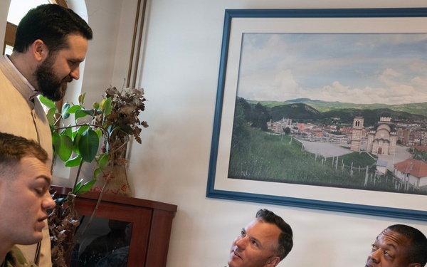 KFOR conducts religious leader engagement with Orthodox Church in North Mitrovica