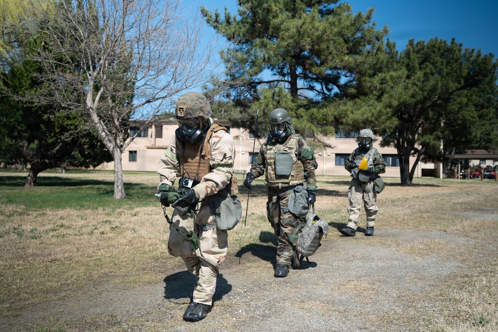 8th CES and MWSS 174 conduct Joint CBRN Training
