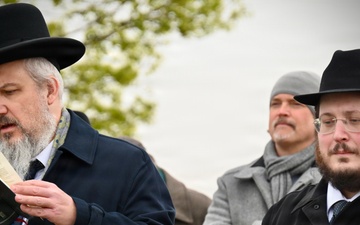 USAG Stuttgart community honors Holocaust victims at airfield memorial