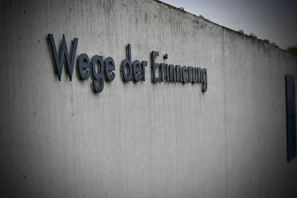 USAG Stuttgart community honors Holocaust victims at airfield memorial