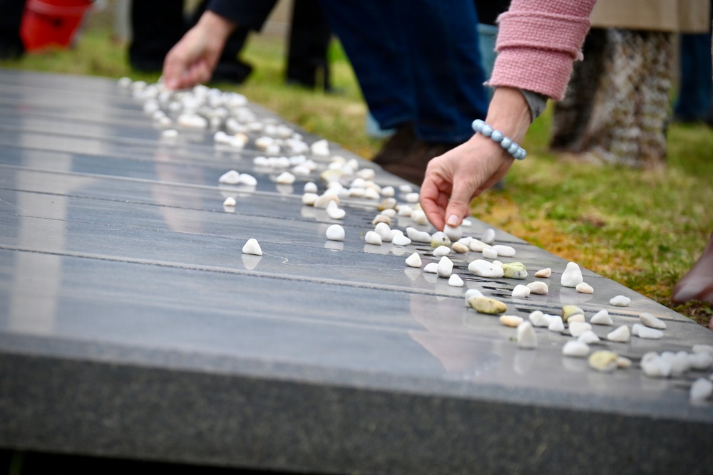 USAG Stuttgart community honors Holocaust victims at airfield memorial