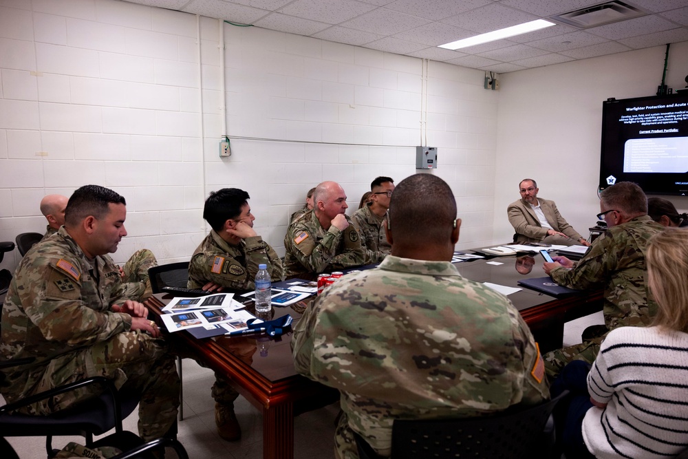Defense Health Agency’s Force Health Protection division visits 95th Medical Detachment-Blood Support at Camp Humphreys