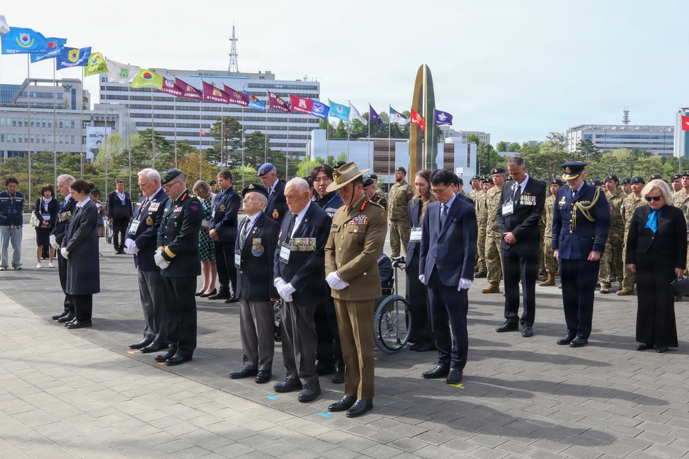 2026 Floral Tribute at the War Memorial