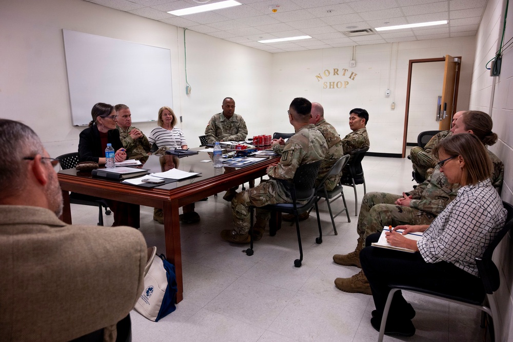 Defense Health Agency’s Force Health Protection division visits 95th Medical Detachment-Blood Support at Camp Humphreys