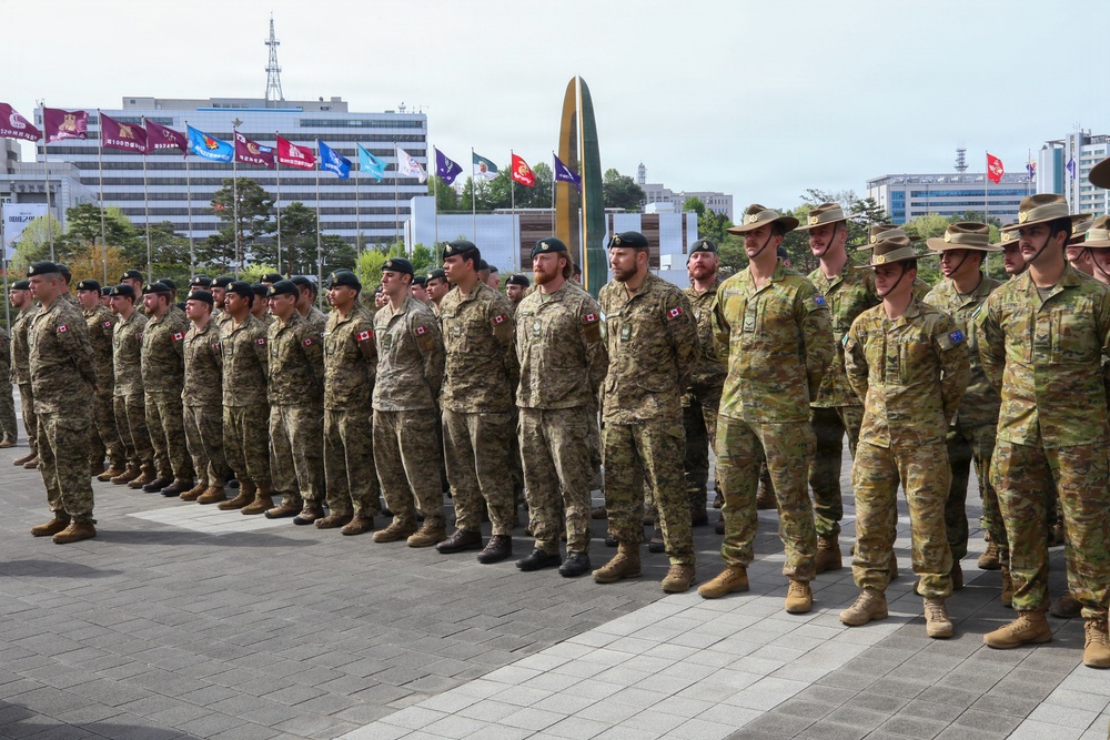 2026 Floral Tribute at the War Memorial