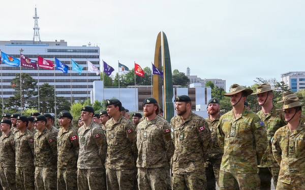 2026 Floral Tribute at the War Memorial