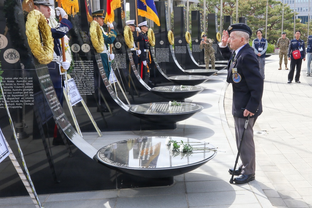 2026 Floral Tribute at the War Memorial