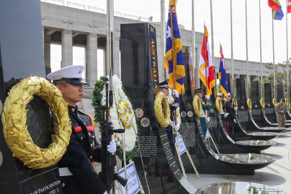 2026 Floral Tribute at the War Memorial
