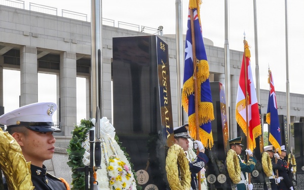 2026 Floral Tribute at the War Memorial