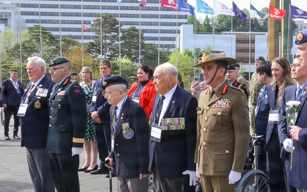 2026 Floral Tribute at the War Memorial