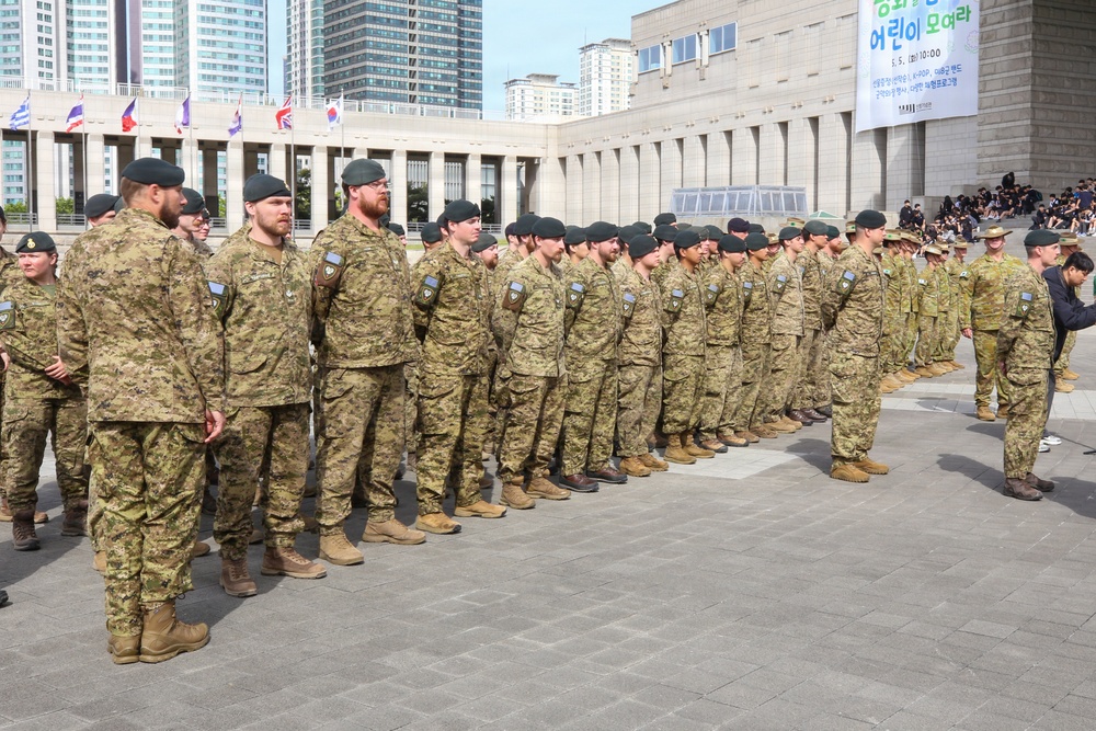 2026 Floral Tribute at the War Memorial